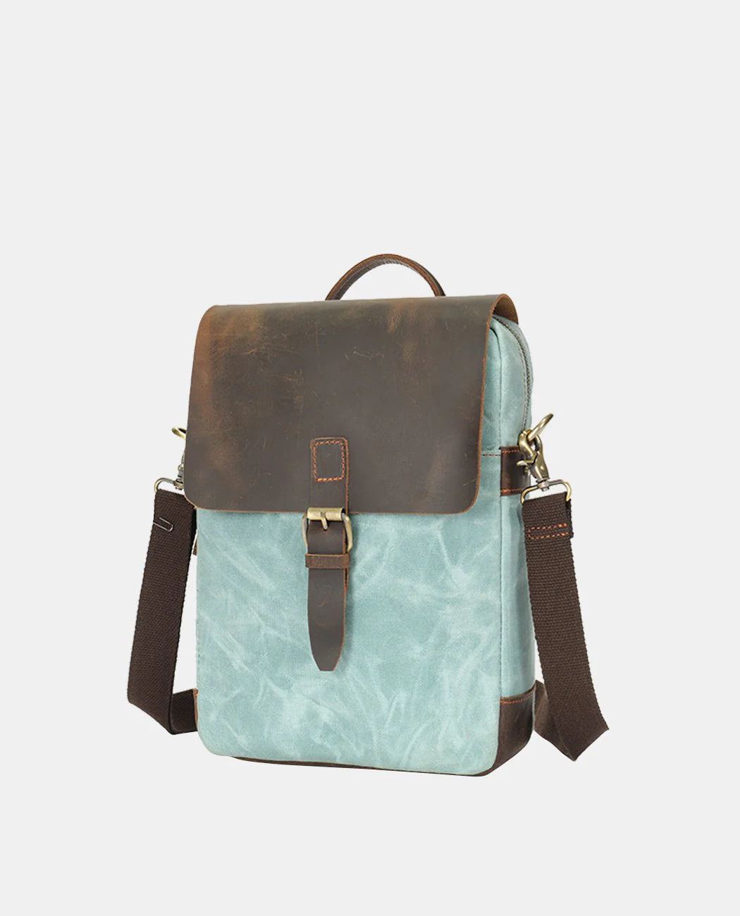 Colored Flip Messenger Bag