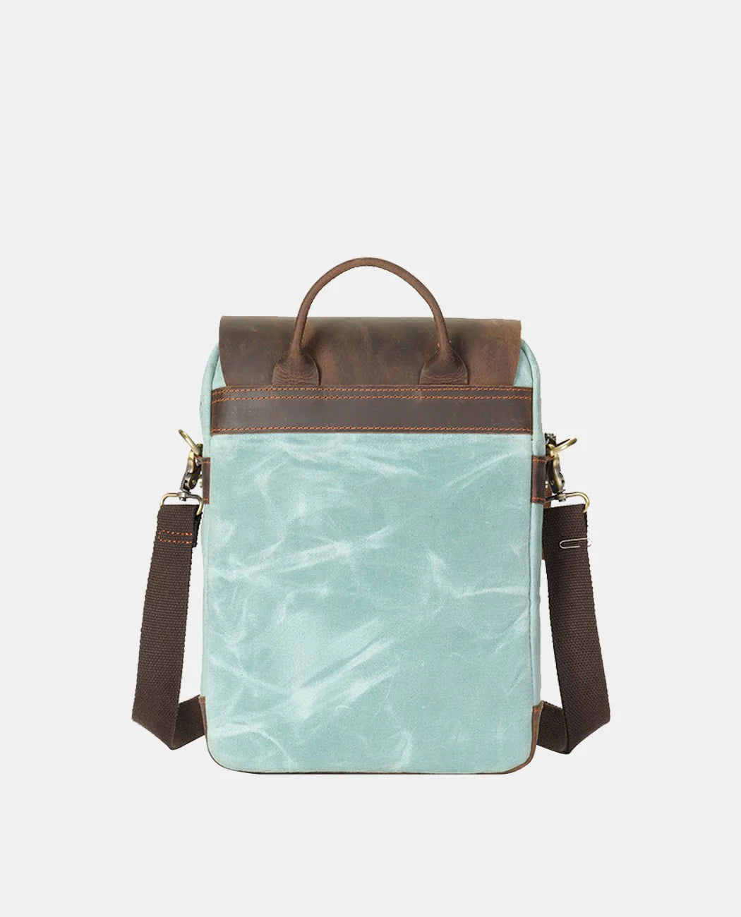 Colored Flip Messenger Bag