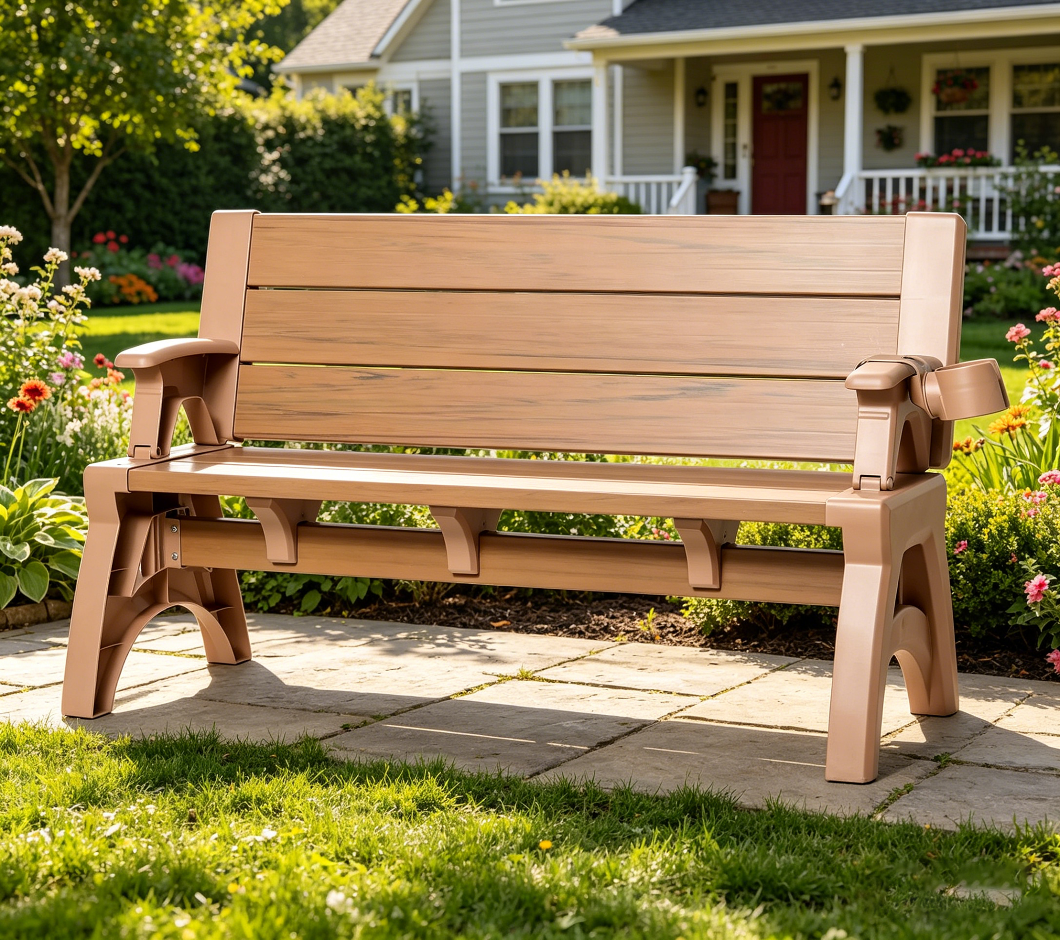 🎉Convert-a-Bench Gen II XL Designer Series Bench-to-Table,Buy 1 get 1 free