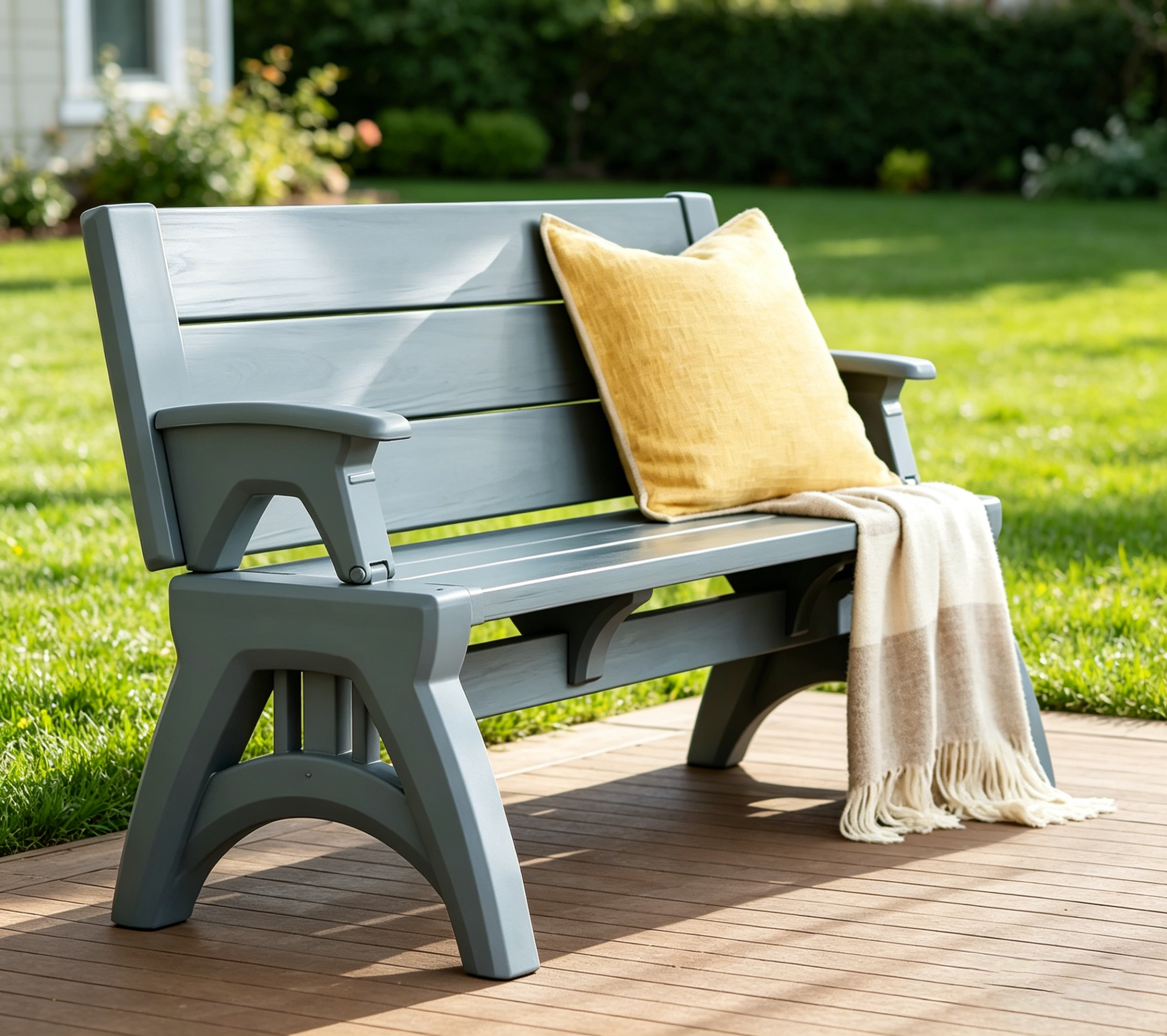 🎉Convert-a-Bench Gen II XL Designer Series Bench-to-Table,Buy 1 get 1 free