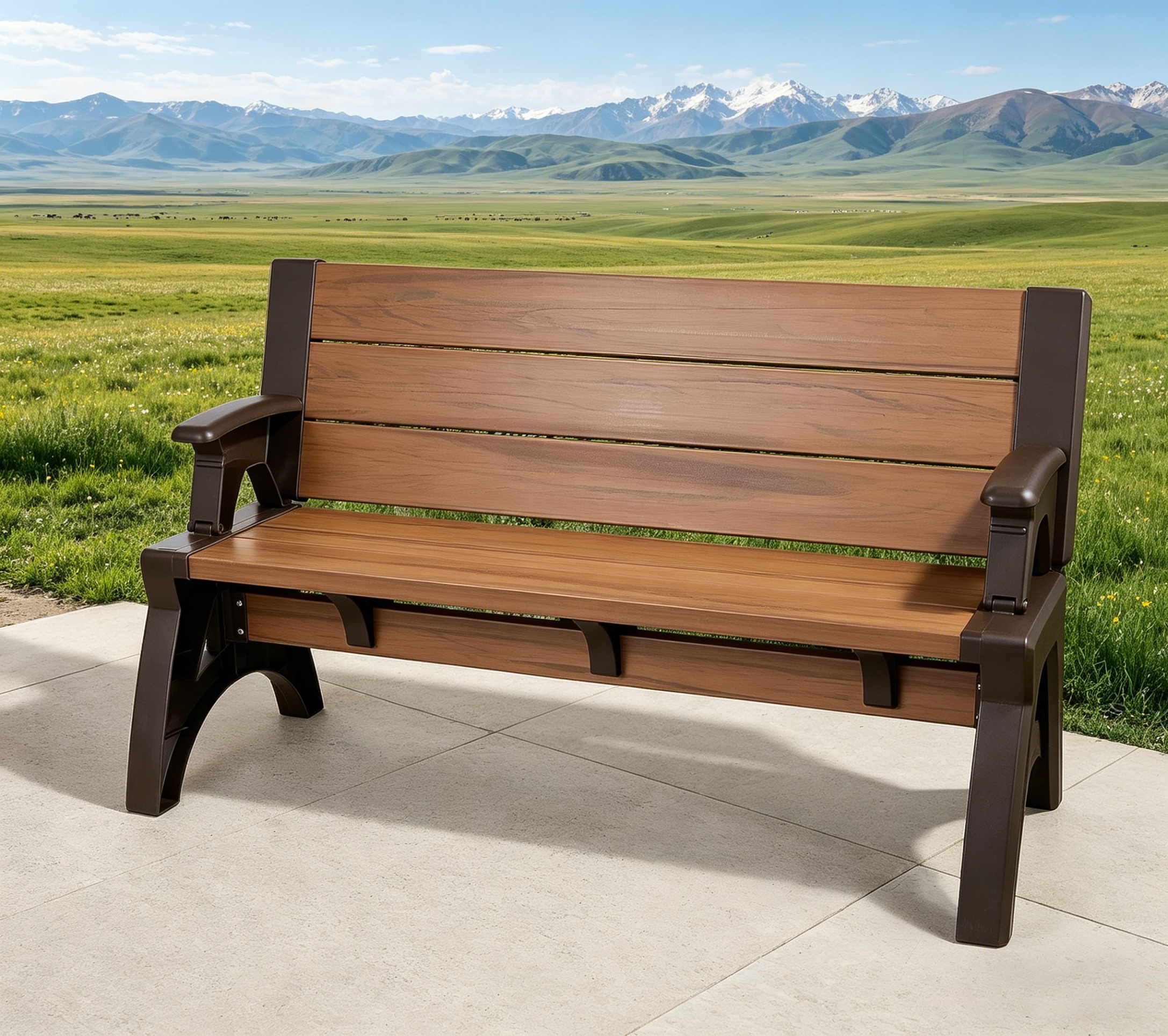 🎉Convert-a-Bench Gen II XL Designer Series Bench-to-Table,Buy 1 get 1 free